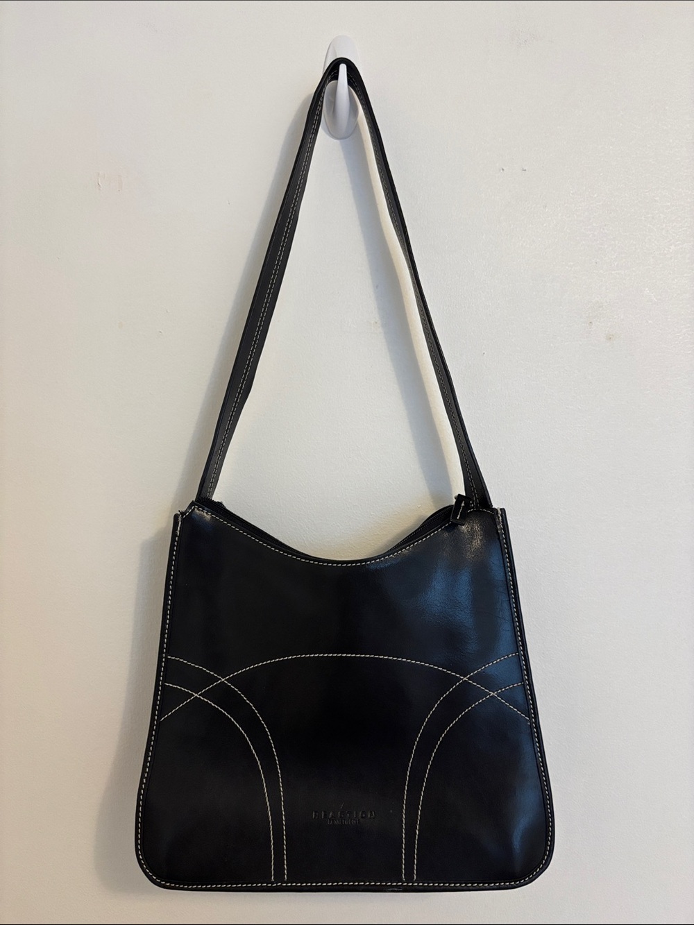 Vintage Kenneth Cole Reaction contrast  stitch bag